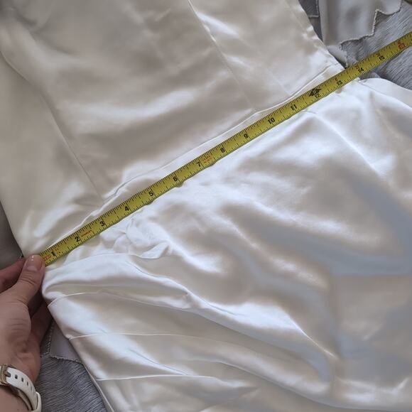 NWT RESA Cindy Strapless White Mini Dress in Pearl, size S - Picture 7 of 7